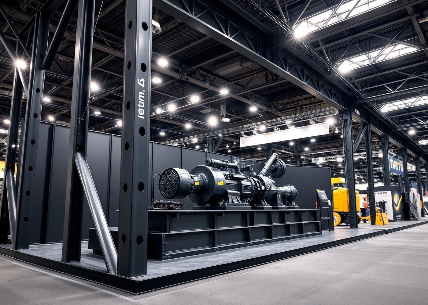 Structural node and machine platform detail