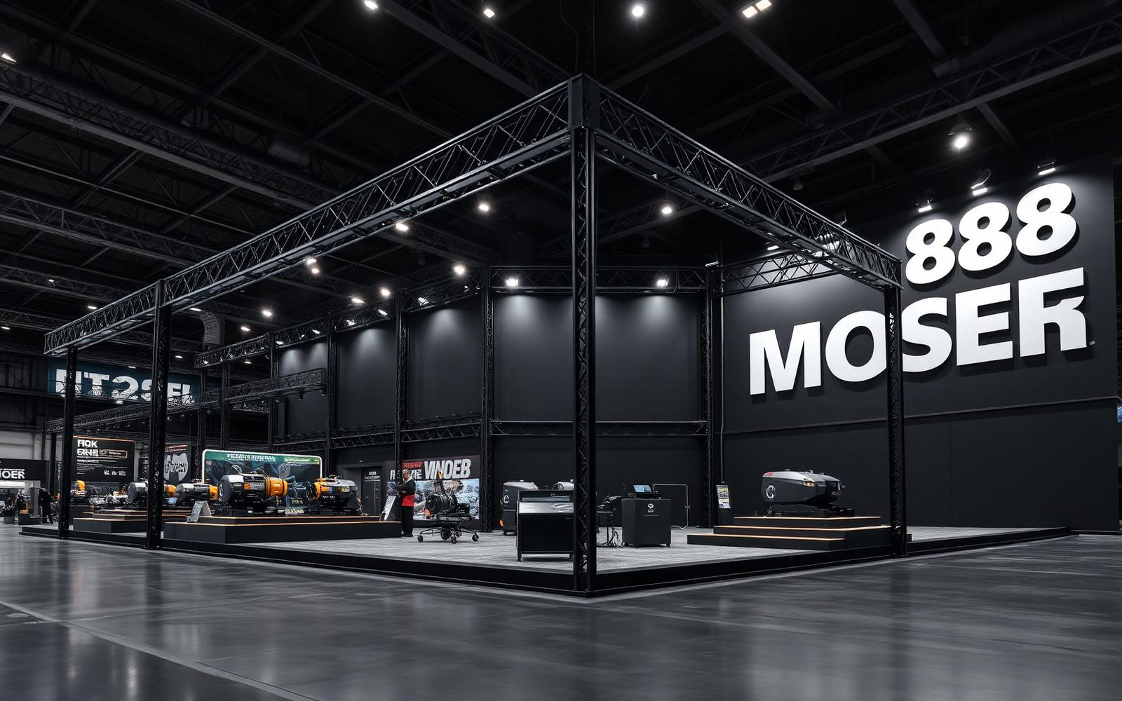 Ironpeak exhibition stand concept at Hannover Messe, Hannover