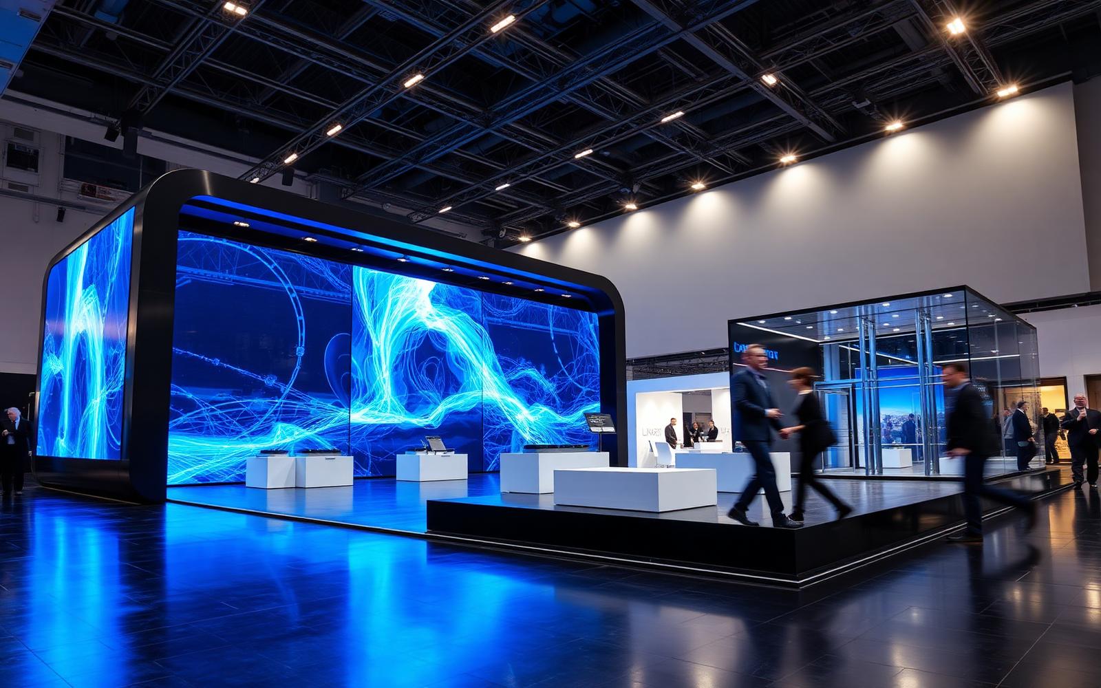 NovaTech exhibition stand concept at MWC Barcelona